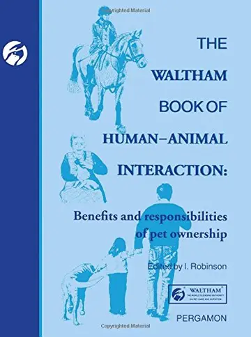 Cover of The Waltham Book of Human Animal Interaction