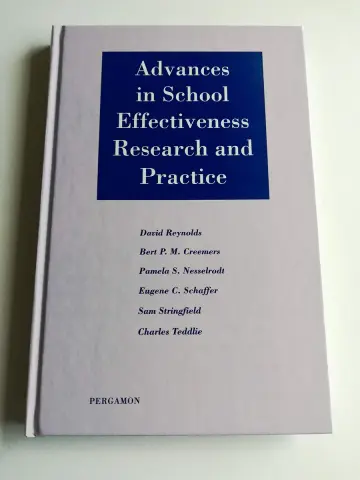 Cover of Advances in School Effectiveness Research and Practice