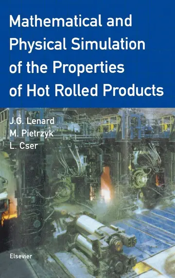 Cover of Mathematical and Physical Simulation of the Properties of Hot Rolled Products
