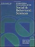 Cover of International Encyclopedia of Social & Behavioral Sciences