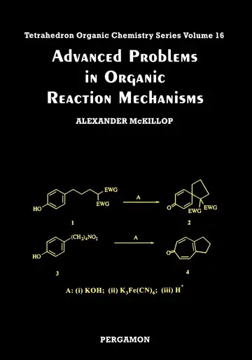 Cover of Advanced Problems in Organic Reaction Mechanisms