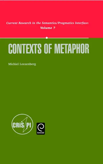 Cover of Contexts of Metaphor