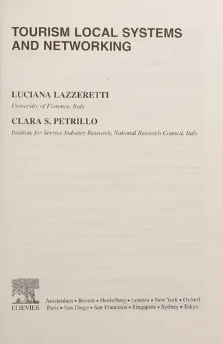 Cover of Tourism Local Systems and Networking