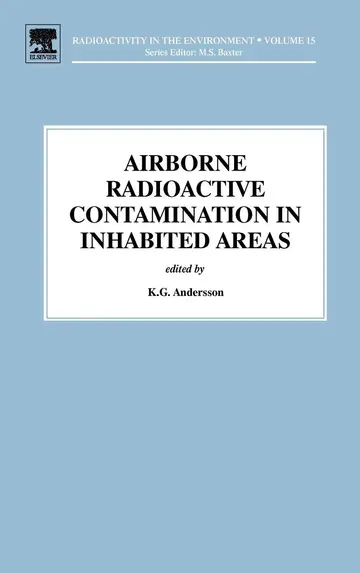 Cover of Airborne Radioactive Contamination in Inhabited Areas