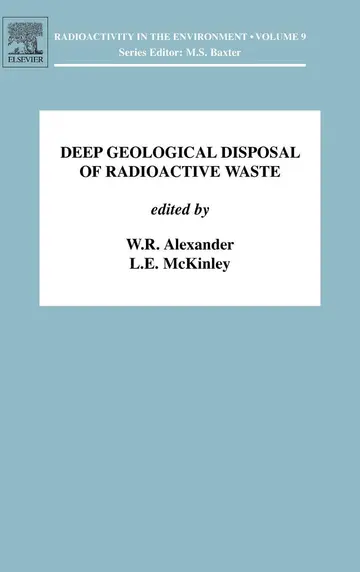 Cover of Deep Geological Disposal of Radioactive Waste