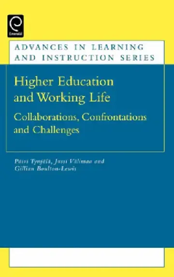 Cover of Higher Education and Working Life