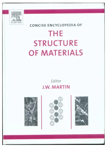 Cover of Concise Encyclopedia of the Structure of Materials
