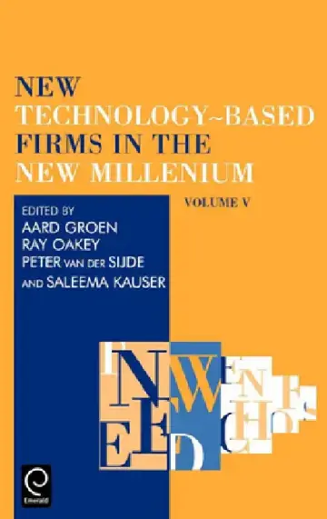 Cover of New Technology-Based Firms in the New Millennium