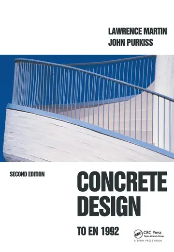 Cover of Concrete Design to En 1992