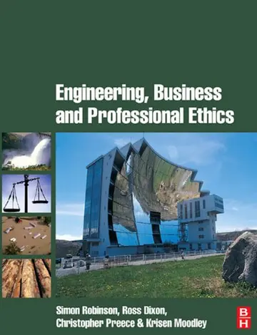 Cover of Engineering, Business and Professional Ethics