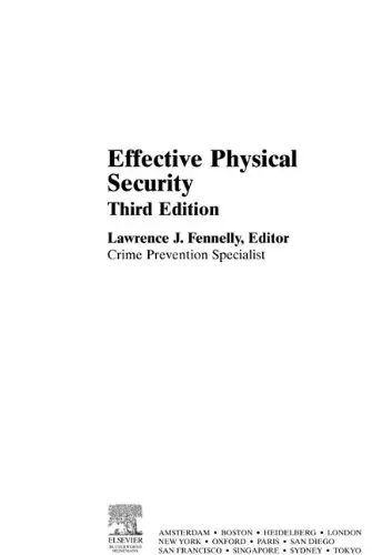 Cover of Effective Physical Security, Third Edition