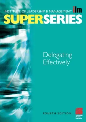 Cover of Delegating Effectively