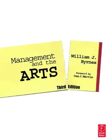Cover of Management and the Arts