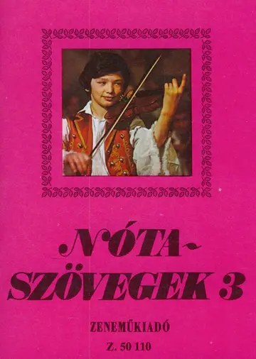 Cover of Notaszovegek V3