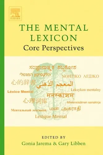Cover of The Mental Lexicon