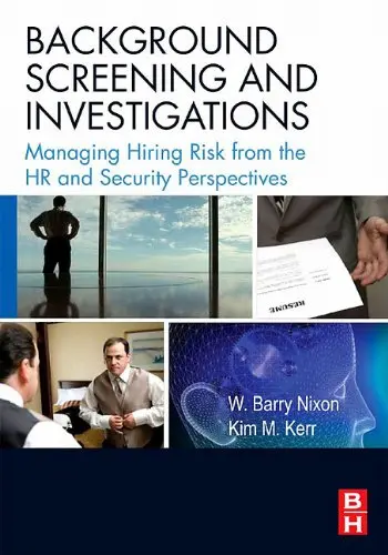 Cover of Background Screening and Investigations