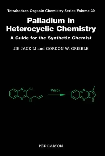 Cover of Palladium in Heterocyclic Chemistry