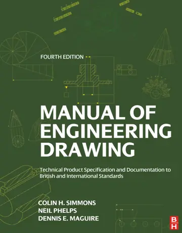 Cover of Manual of Engineering Drawing