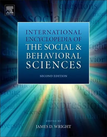 Cover of International Encyclopedia of the Social and Behavioral Sciences 2Ed 26 Vol Set