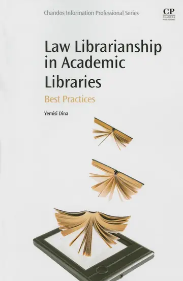 Cover of Law Librarianship in Academic Libraries