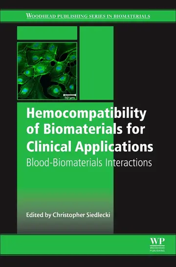 Cover of Hemocompatibility of Biomaterials for Clinical Applications