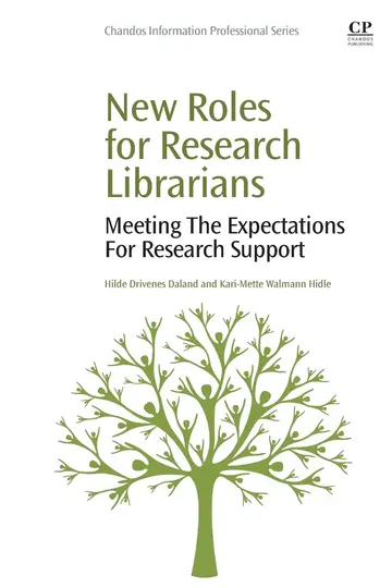 Cover of New Roles for Research Librarians