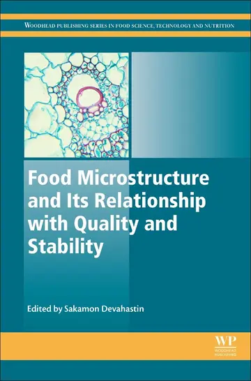 Cover of Food Microstructure and Its Relationship with Quality and Stability, 1St Edition