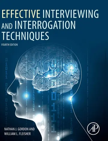 Cover of Effective Interviewing and Interrogation Techniques , 4Th Edition