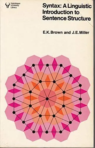 Cover of Linguistic Introduction to Sentence Structure
