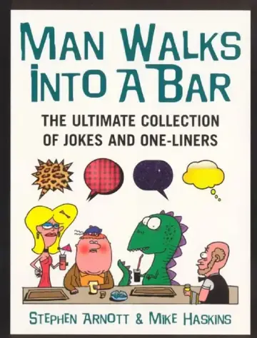 Cover of Man Walks Into A Bar