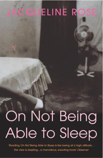 Cover of On Not Being Able to Sleep