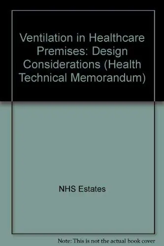 Cover of Ventilation in healthcare premises