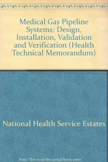 Cover of Medical gas pipeline systems