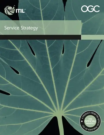 Cover of Service Strategy