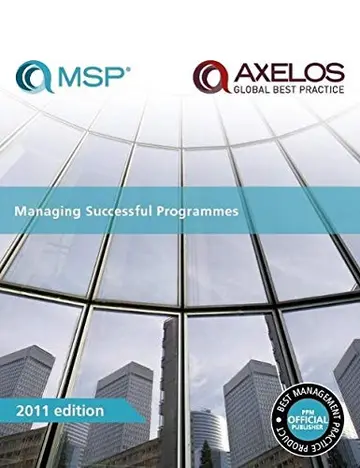 Cover of Managing Successful Programmes 2011