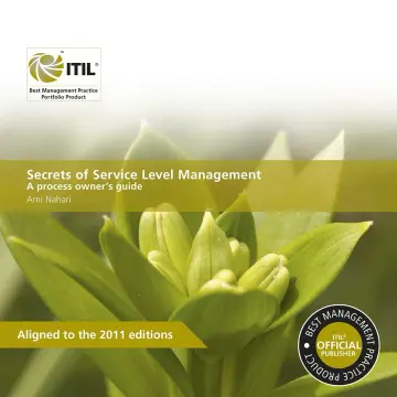 Cover of Secrets of Service Level Management
