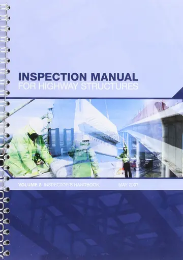 Cover of Inspection manual for highway structures