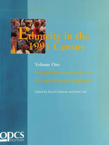 Cover of Ethnicity in the 1991 Census