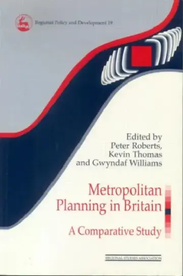 Cover of Metropolitan Planning in Britain