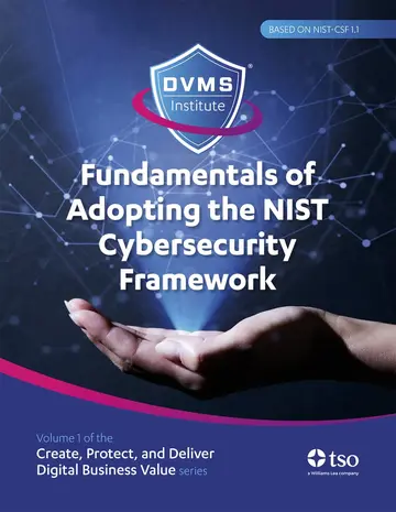 Cover of Fundamentals of adopting the NIST Cybersecurity Framework