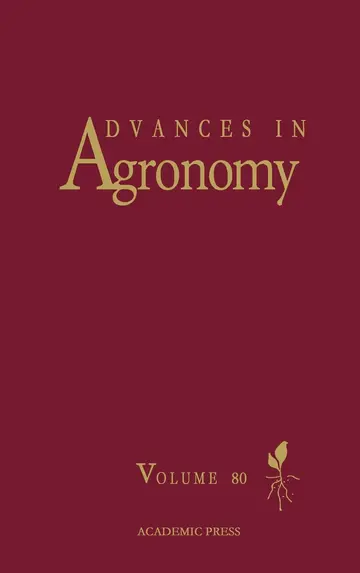 Cover of Advances in Agronomy