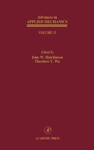 Cover of Advances in Applied Mechanics