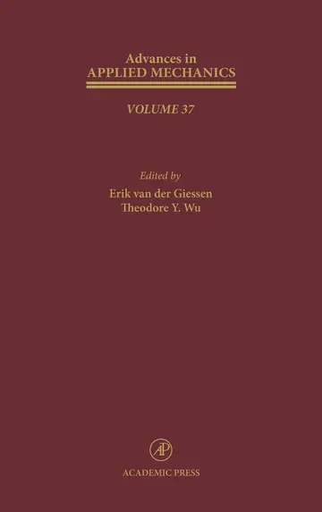 Cover of Advances in Applied Mechanics
