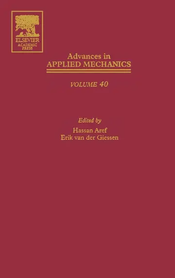 Cover of Advances in Applied Mechanics