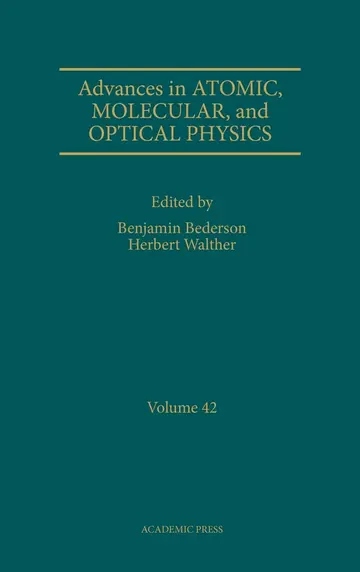 Cover of Advances in Atomic, Molecular, and Optical Physics
