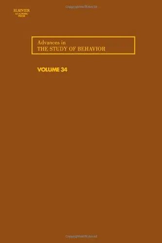 Cover of Advances in the Study of Behavior