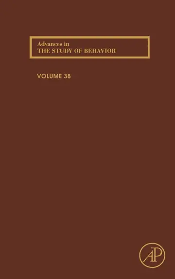 Cover of Advances in the Study of Behavior