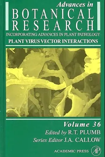 Cover of Advances in Botanical Research Incorporating Advances in Plant Pathology, Vol. 36