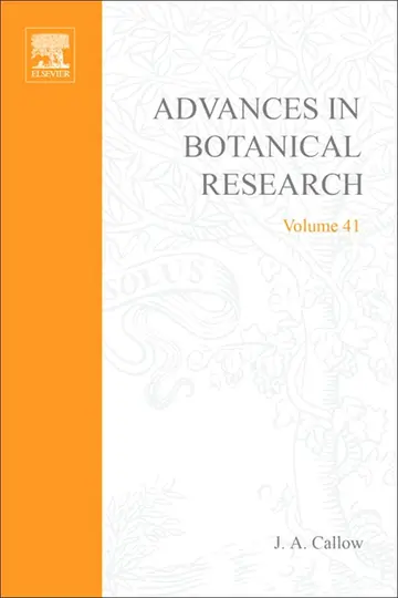 Cover of Advances in Botanical Research Vol 41 Incorporating Advances in Plant Pathology (hb 2005)