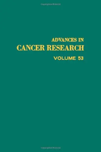 Cover of Advances in Cancer Research
